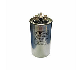 Capacitor Para Ar Condicionado 25+2.5uF x 440V 50/60Hz Duplo CBB65 TK