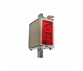 Fusivel 36A 1000V 120kA NH0 Ultra Rapido FC041-36-1000 DCA