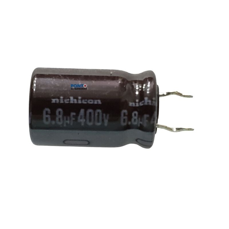 Capacitor Eletrolítico 6,8uF x 400V RD 105º Nichicon