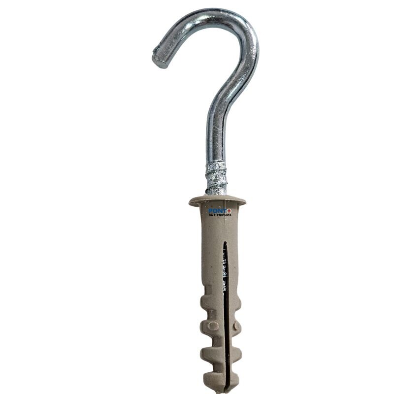 Gancho Parafuso Com Bucha 8Mm