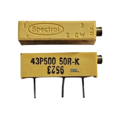 Trimpot 50K 3006P 10% = 43P500 50R-K Spectrol
