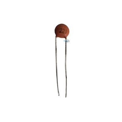 Capacitor Cerâmico 220PF x 50V = 221