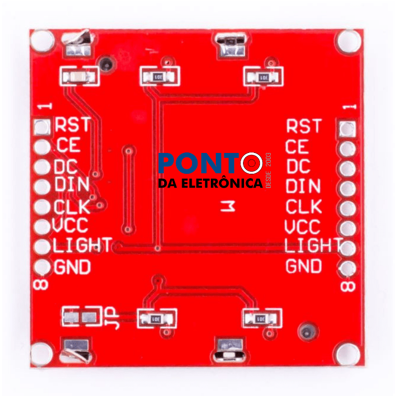 Display LCD Nokia 5110 Vermelho