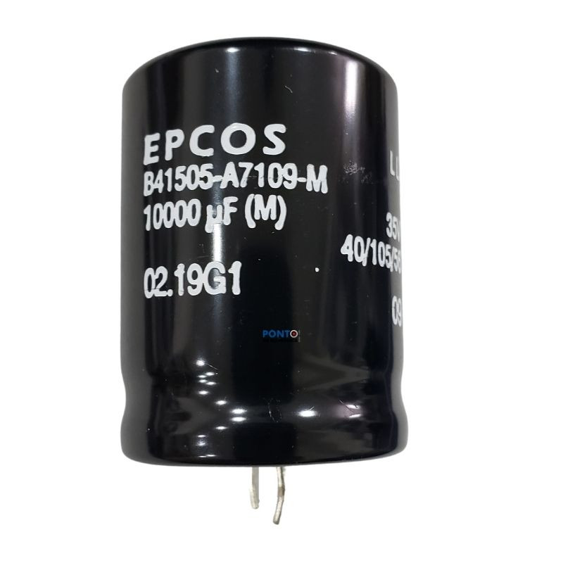 Capacitor Eletrolitico 10000uF x 35V 105º Snapin Epcos