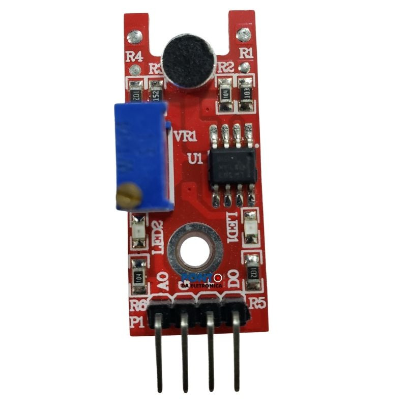 Módulo Sensor de Som KY-038 Microfone Para Arduíno