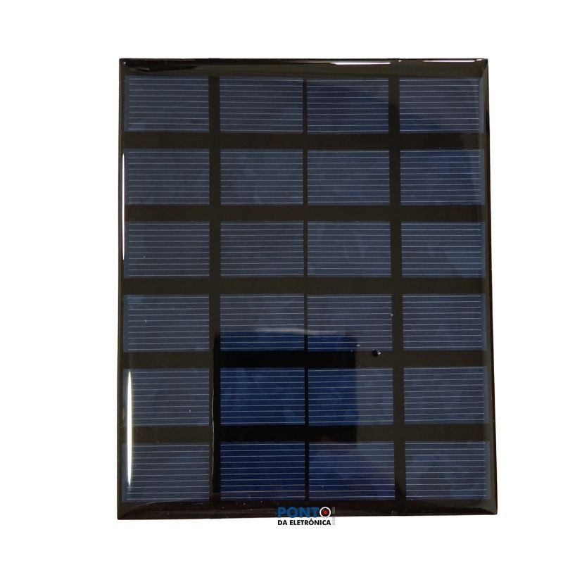 Painel Solar Mini 135X110 6V 2W