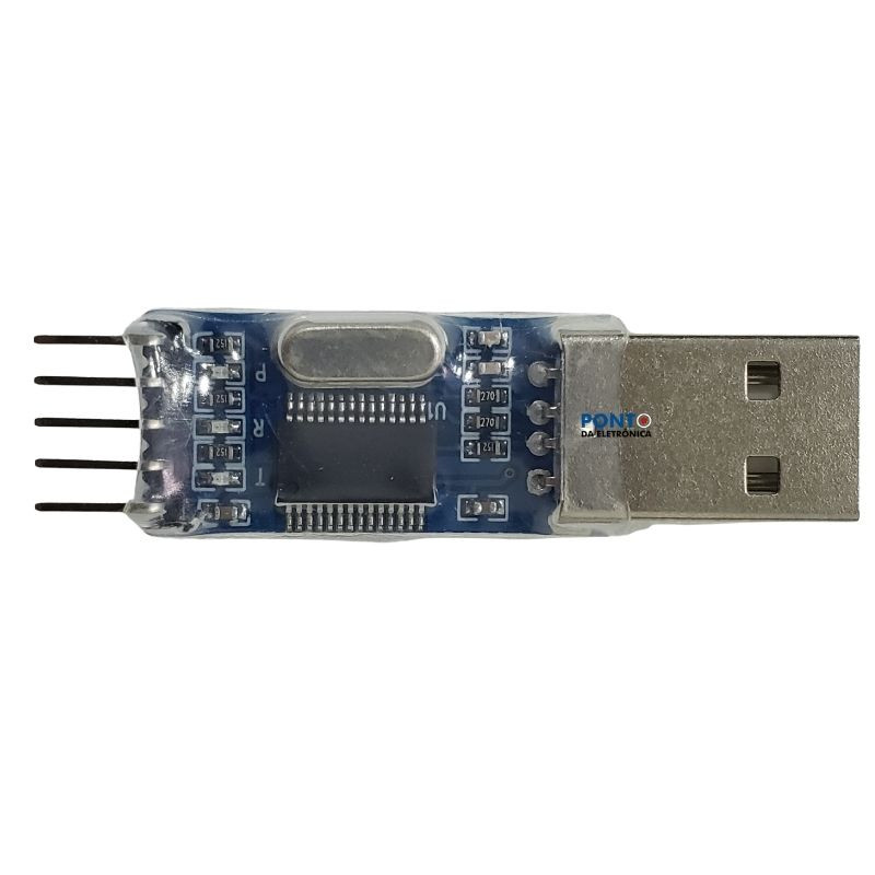 Módulo PL2303HX Conversor USB Serial Para TTL 5 Pinos