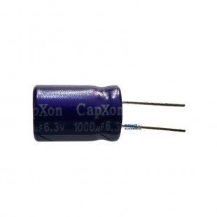 Capacitor Eletrolitico 1000uF x 6,3V RD 85º Capxon