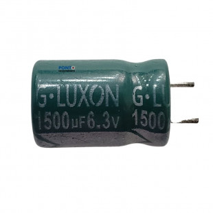 Capacitor Eletrolítico 1500 X 6,3V RD 105º G-Luxon