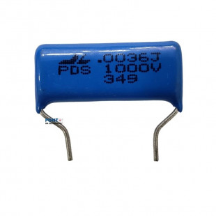Capacitor Poliéster 3K6 X 1KV = 0036J 1000V