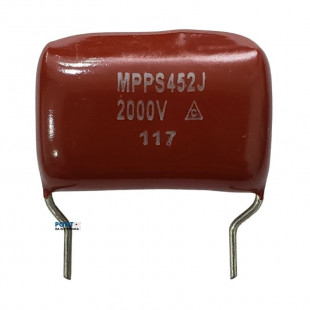 Capacitor Poliéster 4K5 X 2KV = MPPS452J2000V