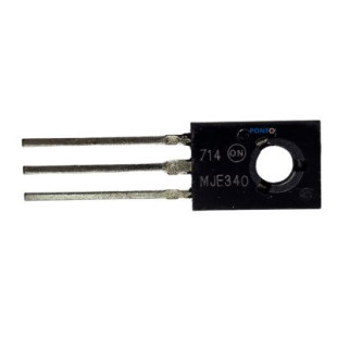 Transistor MJE340 ON
