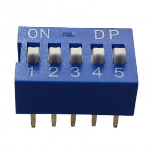 Chave Dip Switch 5 Contatos 