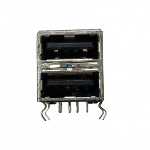 Conector USB Fêmea Duplo Foxconn