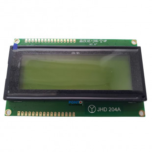 Display LCD 20X4 Com Back Verde Letra Preta JHD 204A