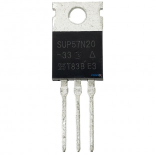 Transistor SUP57N20-33