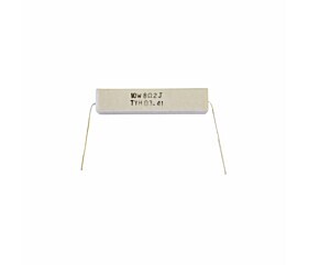 Resistor 8R2 10W 5% Axial Porcelana