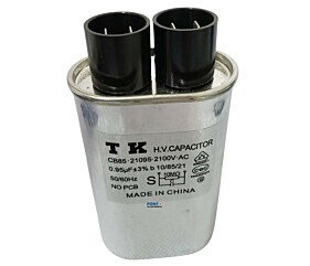 Capacitor Para Micro-Ondas 0.95uF x 2100Vac 50/60Hz CB85 TK