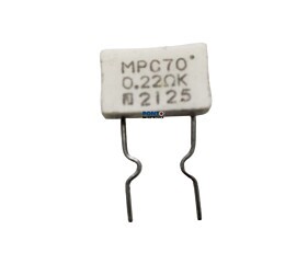 Resistor 0R22 2W 10% Radial = MPC70 0.22RK