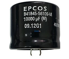 Capacitor Eletrolítico 10000uF x 50V RD 85º Epcos