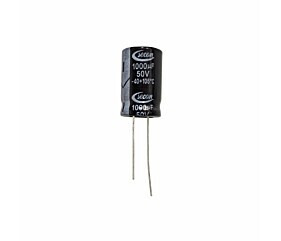 Capacitor Eletrolítico 1000uF x 50V RD 105º Secon 1