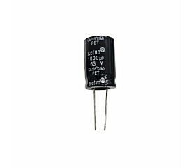 Capacitor Eletrolítico 1000uF x 63V RD 105º Ketuo 1
