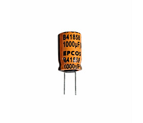 Capacitor Eletrolítico 1000uF x 10V RD 105º B41858 Epcos 1