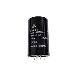 Capacitor Eletrolítico 1000uF x 450V 85º 4 Terminais Epcos 