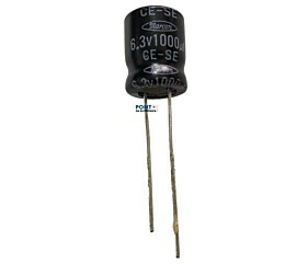 Capacitor Eletrolitico 1000uF x 6,3V RD 85º Marcon
