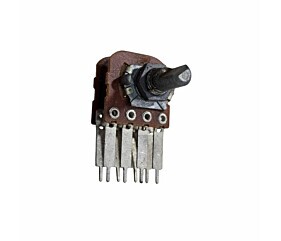 Potenciômetro 100K AX2 Rotativo Duplo Alps 1