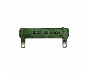 Resistor 100R 25W 10% Verde 1
