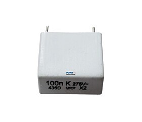 Capacitor Poliéster 100K x 275V = 100n K 275V MKP X2