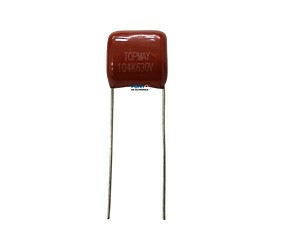 Capacitor Poliéster 100K x 630V = 104K630V TOPWAY