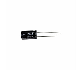 Capacitor Eletrolítico 100uF x 100V RD 105º Secon 1