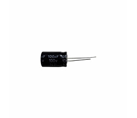 Capacitor Eletrolítico 100uF x 100V RD 105º Topmay 1