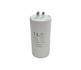 Capacitor Polipropileno 100uF x 400V 50/60HZ Plástico Faston CBB60 Tk 1