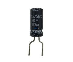 Capacitor Eletrolítico 100uF x 10V