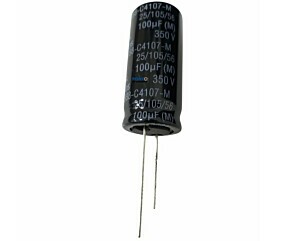 Capacitor Eletrolitico 100uF x 350V