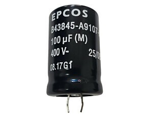 Capacitor Eletrolítico 100uF x 400V