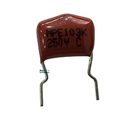 Capacitor Poliéster 10K X 250V = MPE103K 250V