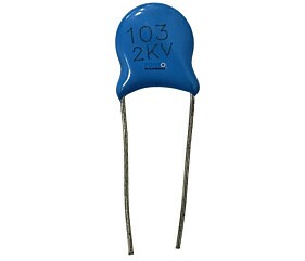 Capacitor Cerâmico 10K x 2KV = 103 2KV 