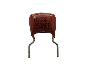 Capacitor Poliéster 10K x 250V = H103K 250MEF1