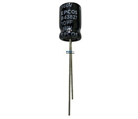 Capacitor Eletrolítico 10 X 160V RD 85º Epcos