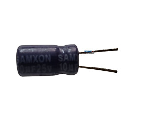 Capacitor Eletrolítico 10uF X 25V RD 85º Mini