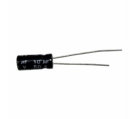 Capacitor Eletrolítico 10uF x 50V RD 105° Hyncdz