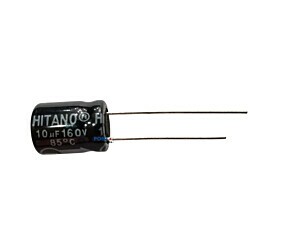 Capacitor Eletrolítico 10uF x 160V