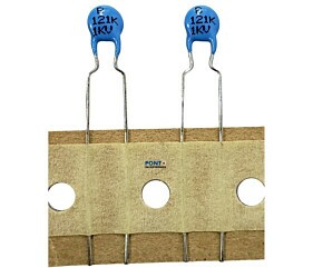 Capacitor Cerâmico 120PF x 1Kv = B 121K 1Kv 