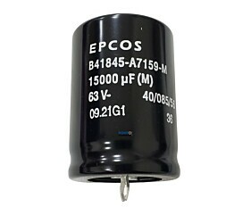 Capacitor Eletrolítico 15000uF x 63V RD 85º Snapin Epcos