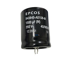 Capacitor Eletrolitico 1500uF x 250V RD 85º Snapin Epcos