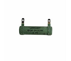 Resistor 150R 20W 5% Verde 1